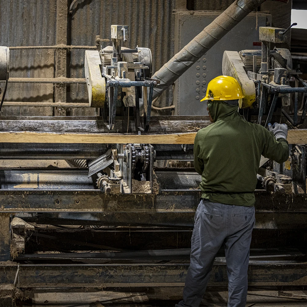 Workshop machinery at Kuhl Lumber & Pallets